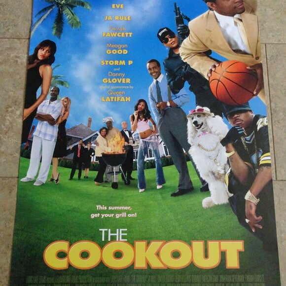 The Cookout - Movie Poster with Quran Pender as Todd Anderson and Ja Rule - Picture 1 of 4